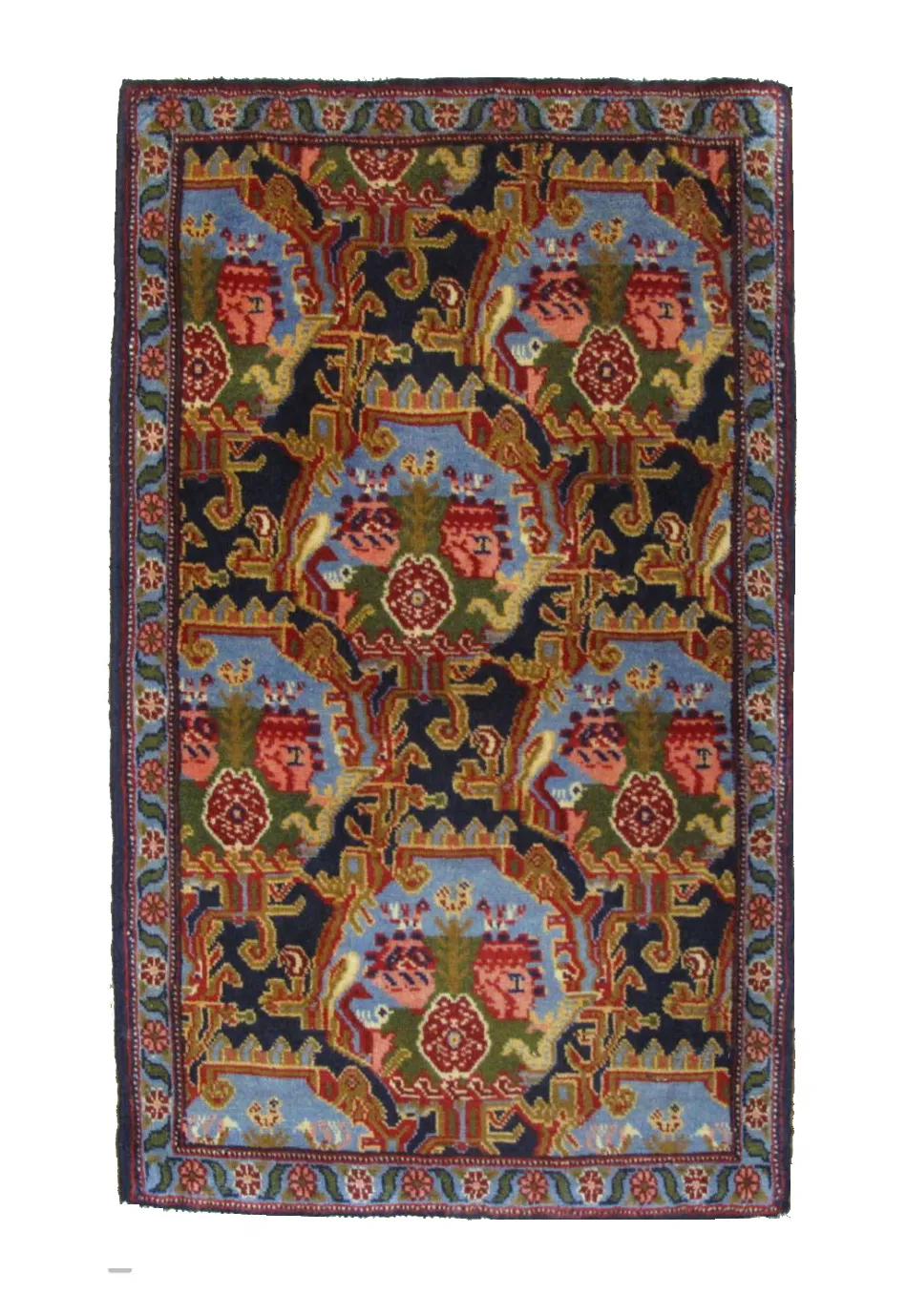 Handmade Persian Senneh Mat rug